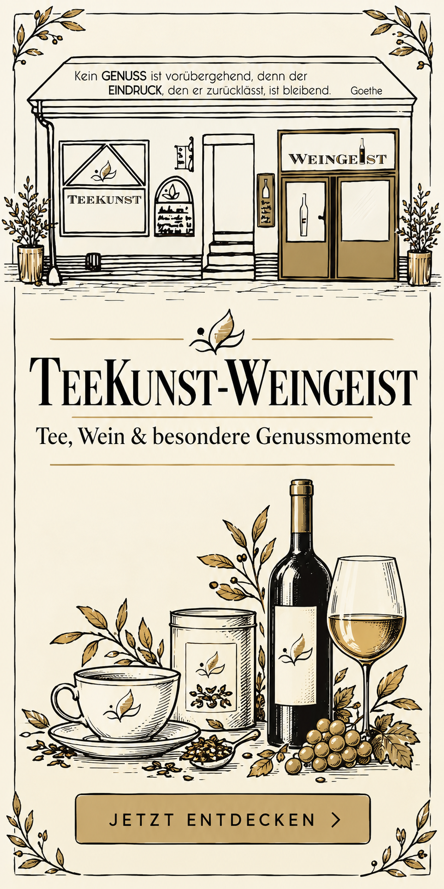 Teekunst-Weingeist