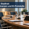 Heute im Stadtrat: Fragen, Finanzen und KI-Protokolle