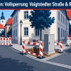 ⚠️ Sangerhausen: Vollsperrung Voigtstedter Straße & Rathausgasse