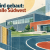 Jetzt wird gebaut: Sporthalle Südwest wächst