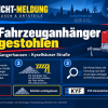 Sangerhausen – Fahrzeuganhänger gestohlen