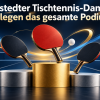 Riestedter Tischtennis-Damen belegen das gesamte Podium