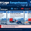 Aktuelle Blaulicht-Lage für Sangerhausen und die Ortsteile