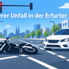🚨 Schwerer Unfall in der Erfurter Straße