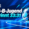 HSG-B-Jugend gewinnt 33:31