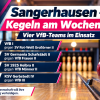 Sangerhausen: Vier VfB-Kegelmannschaften am Wochenende im Einsatz