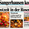 Sangerhausen kompakt – Mittwoch, 28. Oktober 2026
